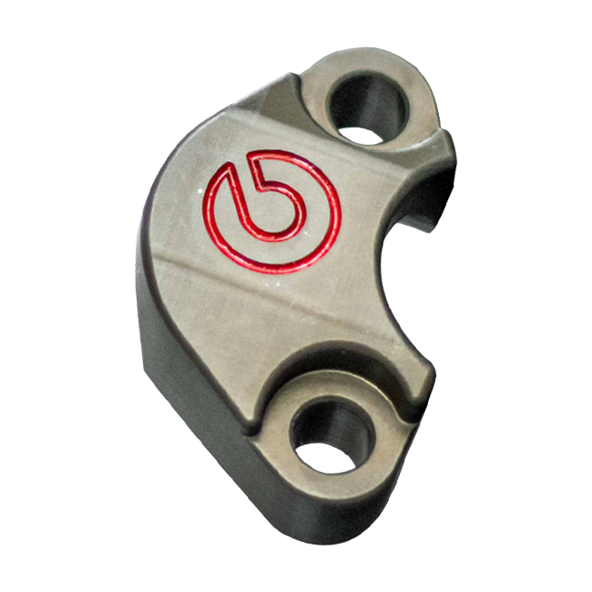 Brembo special handlebar clamp incl. recess for handlebar switch 