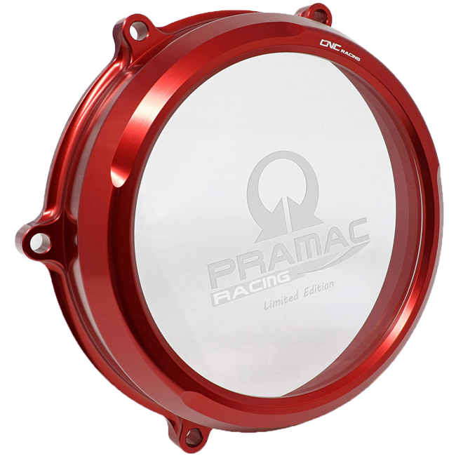 Transparent coupling cover Pramac Racing Limited Edition CNC Racing Ducati Panigale V4/S (2025) CA210PR 