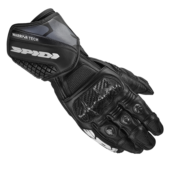 Spidi Carbo 5 Racing Motorcycle Leather Gloves | Men | Black | A185026 