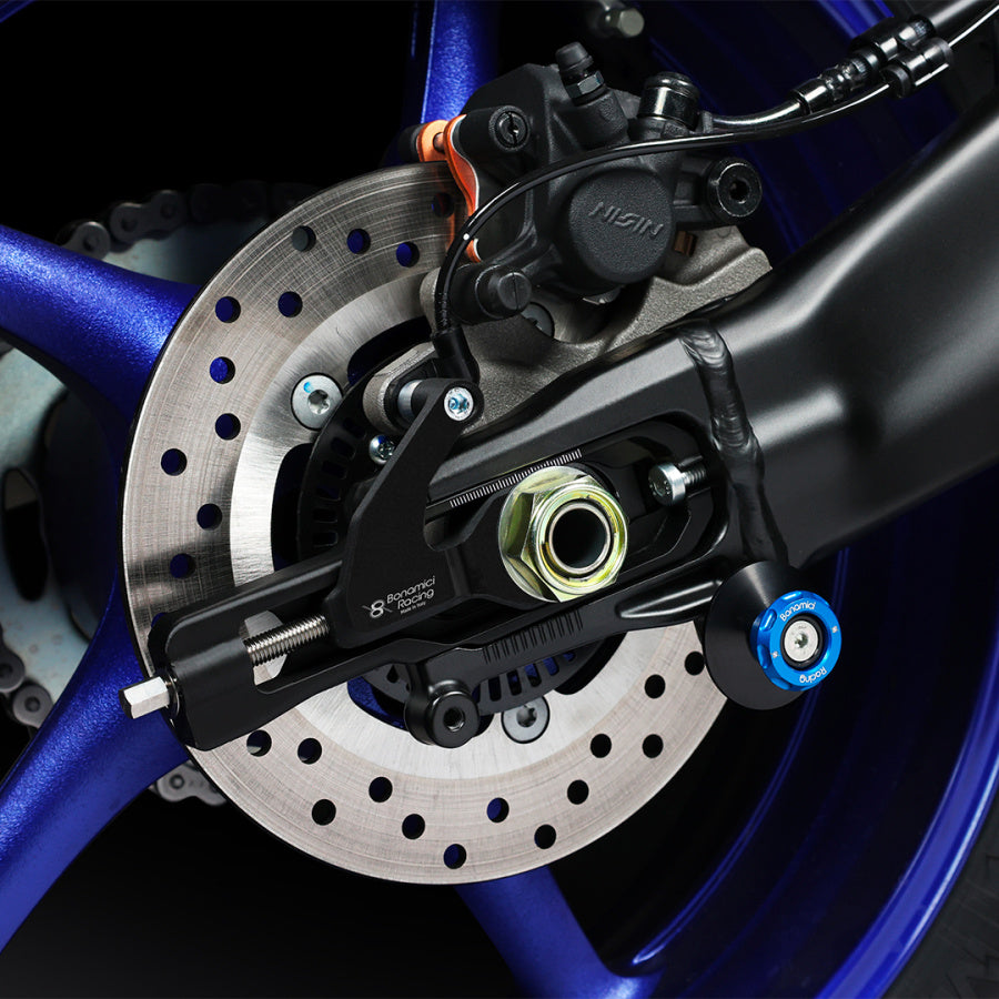 Tensor de cadena con soporte de pinza de freno Bonamici Racing Yamaha YZF-R9 (25-26) CHAD17P_BK 