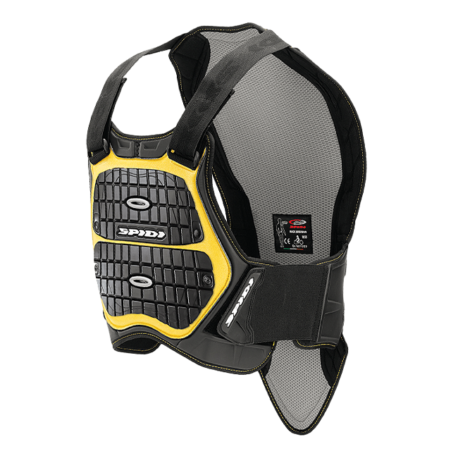 Spidi DEFENDER protector de pecho y espalda | Hombre | Negro/Amarillo | Z122016 