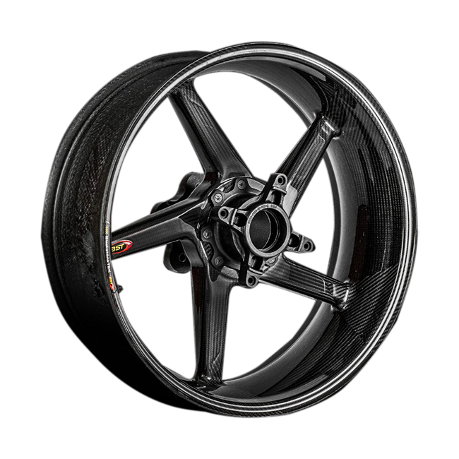 BST DIAMOND TEK Llanta trasera de carbono Suzuki GSX-R 1000 (17-23) 