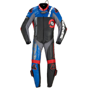 Spidi DP-Progressive One-piece Leather Suit – Perforated racing suit | Men | Blue/Grey | Y161238 
