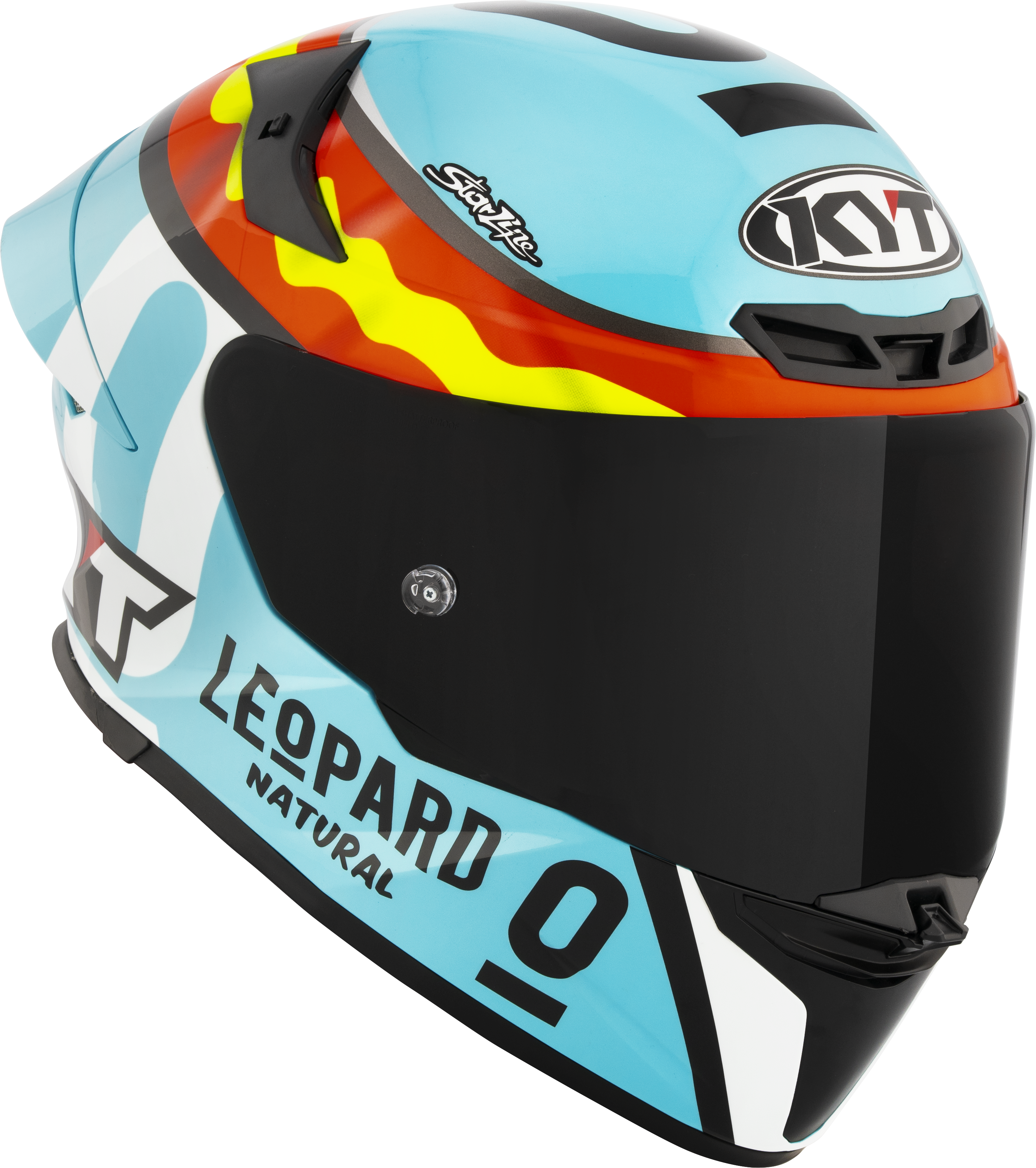 KYT TT-Revo Helmet Leopard Racing Replica Spain Y6TR0018 