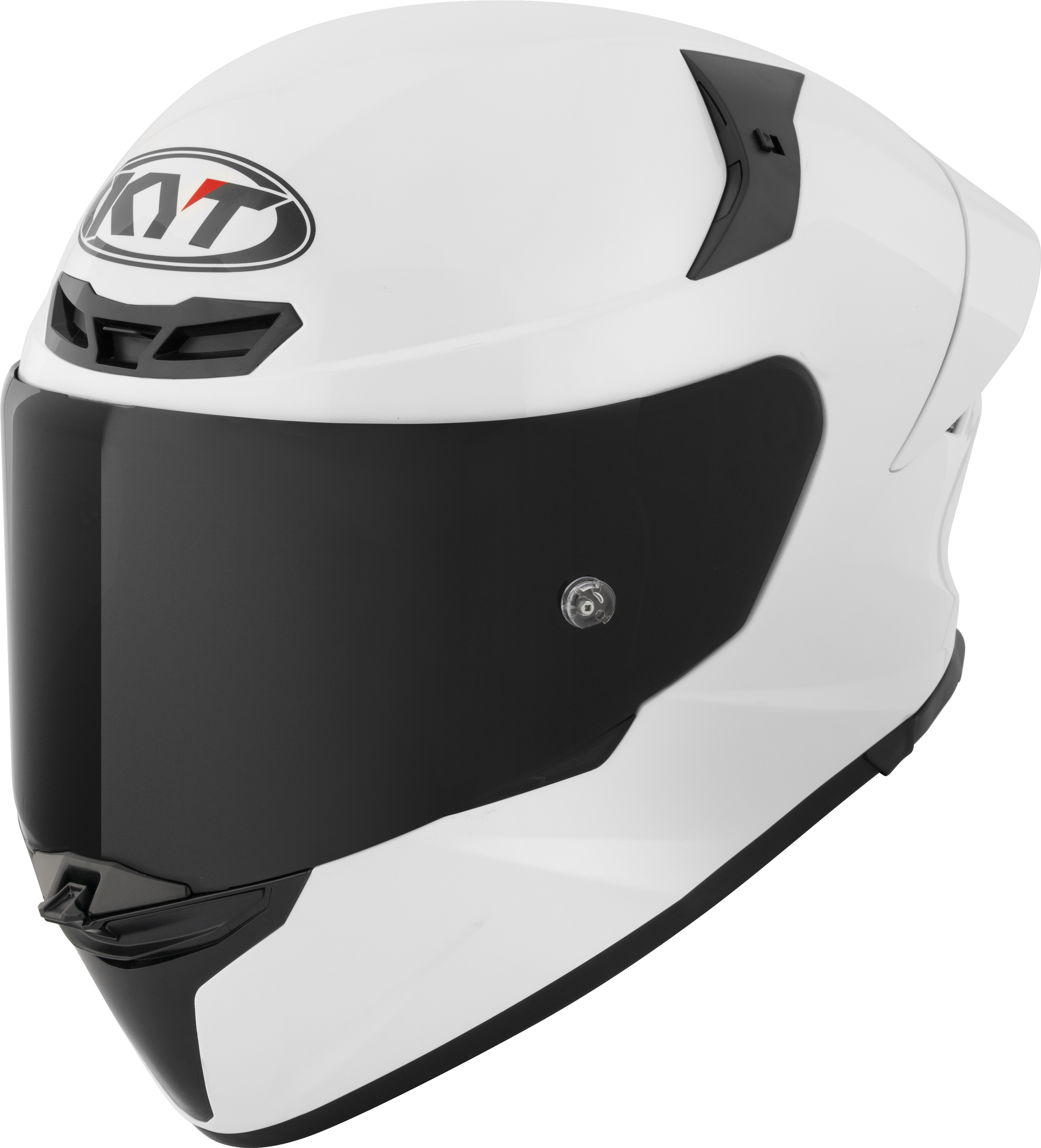KYT TT-Revo casco blanco brillante Y6TR00W3 