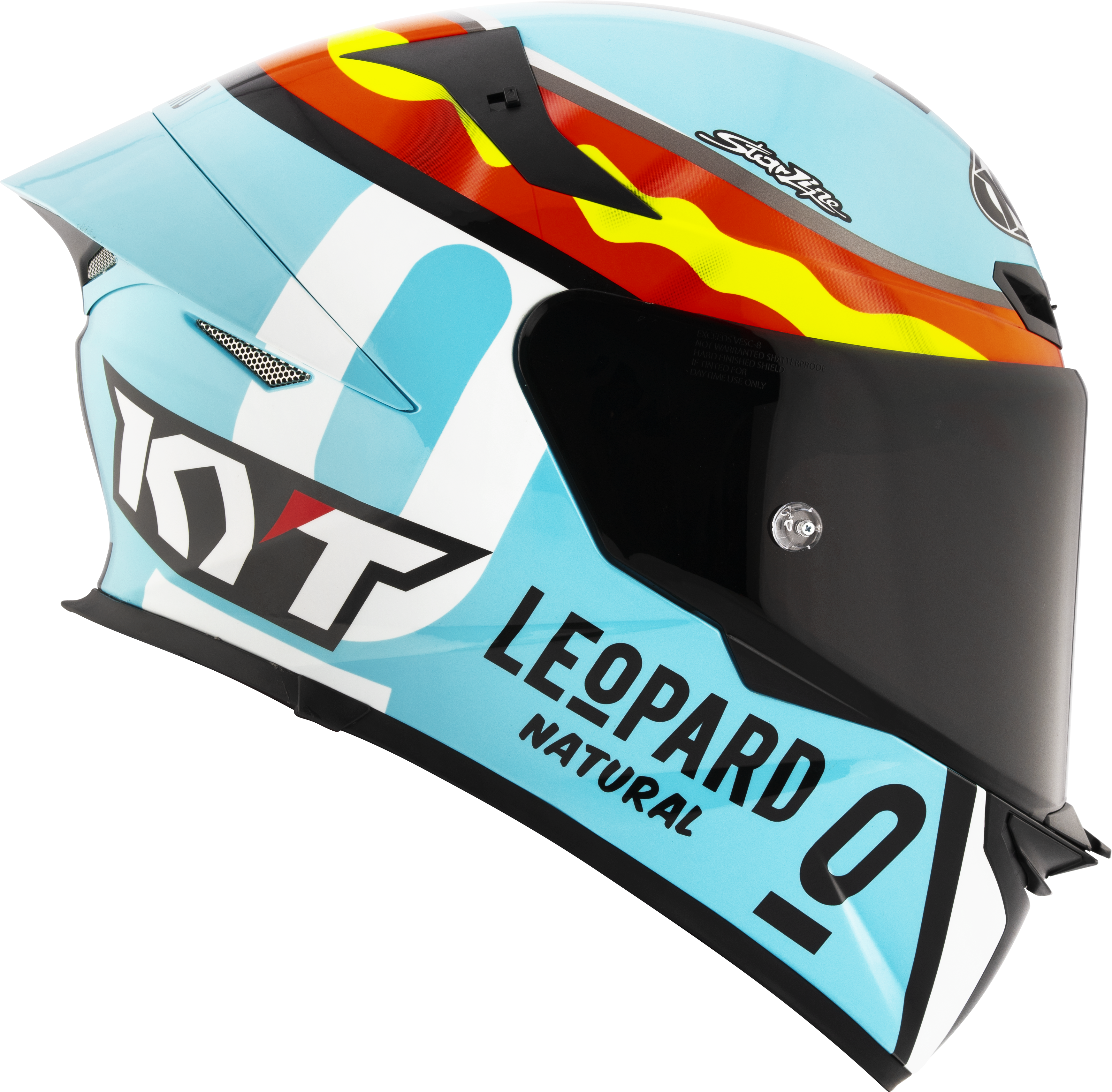 KYT TT-Revo Helmet Leopard Racing Replica Spain Y6TR0018 