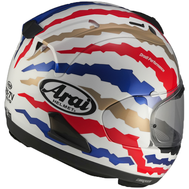 Arai RX-7V Evo Helmet Mick Doohan Jubilee Restyle Replica 137-0386 