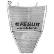 Radiador de agua + enfriador de aceite Febur Yamaha YZF-R6 RJ27 (17-25) FE1579S 
