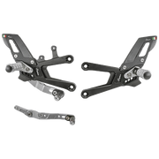 Footrest system Lighteech Honda CBR 1000 RR-R SC82 (20-25) Ftrho011/W