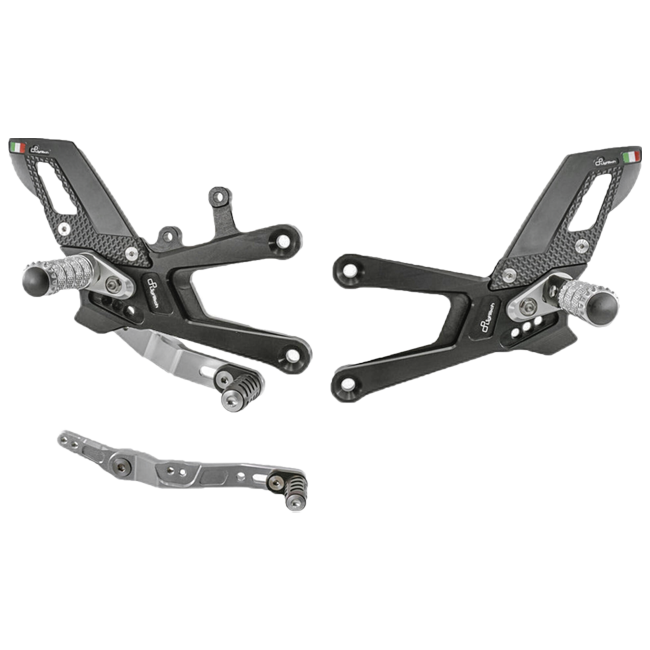Footrest system Lighteech Honda CBR 1000 RR-R SC82 (20-25) Ftrho011/W