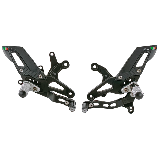 Footrest system LighTech Kawasaki ZX-6R/636/RR (05-26) FTRKA008/W 