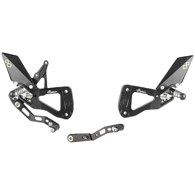 Footrest system LighTech Suzuki GSX-R 1000 (17-23) FTRSU004/W 