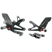 Footrest system R LighTech Triumph Daytona 675/765 (13-21) FTRTR005R 