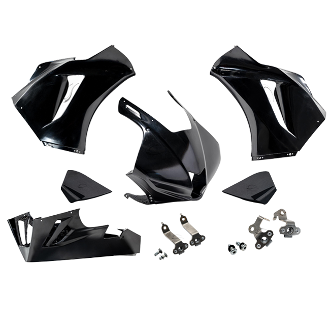 Frontverkleidungsset Avio Fiber Prepreg Honda CBR 600 RR PC69 (24-26) Carbonin