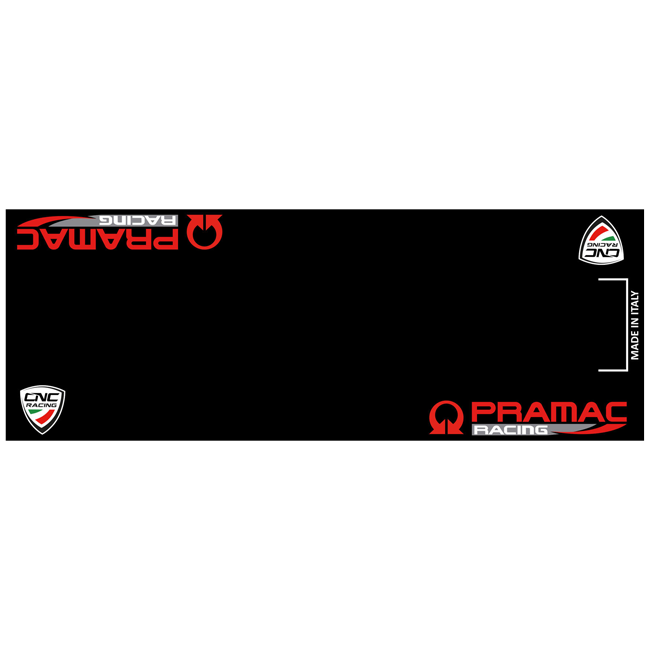 Motorcycle Pit & Garage Carpet 220 x 80 cm Pramac Racing Limited Edition CNC Racing GA003BPR 