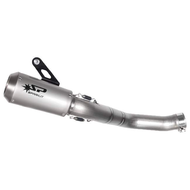 Spark exHAUS Slip-on MotoGP + KAT replacement tube Kawasaki ZX-10 R/RR (16-20) GKA8816T