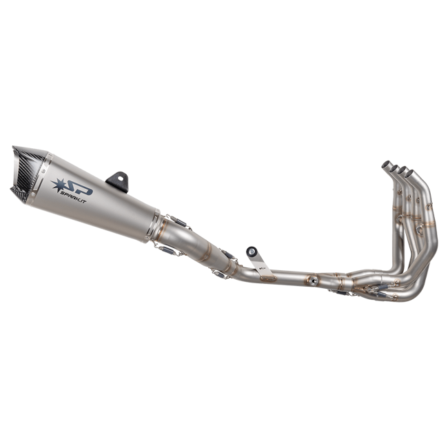 Spark Exhaust Komplettanlage Racing Konix Evo Collector Titanium Kawasaki ZX-4RR (23-26) GKA8856T
