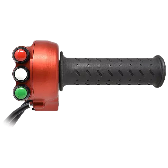 Gas grip housing with integrated handlebar jetprime Aprilia RSV4/1100 Factory/RF/RR (17-20) JP ACC 009