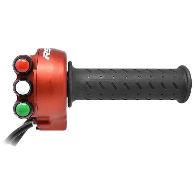 Gas grip housing with integrated handlebar jetprime Aprilia RSV4/1100 Factory/RF/RR (17-20) JP ACC 009