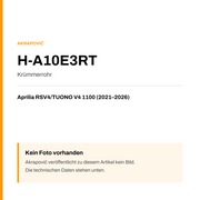 Akrapovic Krümmerrohr Aprilia RSV4 / TUONO V4 1100 (21-26) H-A10E3RT — Platzhalter, kein Herstellerfoto verfügbar
