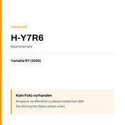 Akrapovic Krümmerrohr Yamaha R7 (26-26) H-Y7R6 — Platzhalter, kein Herstellerfoto verfügbar