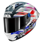 Shark Aeron GP FIM 2 Johann Zarco GP de France 2026 Replica DUR HE4105 — Dreiviertelansicht von vorn