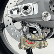Chain tensioner kit with caliper holder and Brembo P2-30 69.5 mm XA6H530 Motocorse Ducati Panigale V4/S (2025) 
