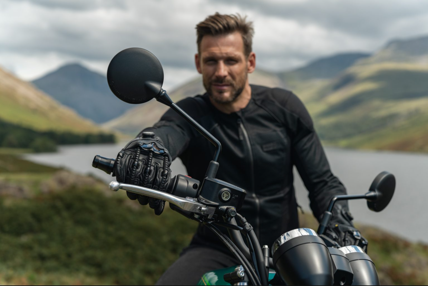 Knox Handroid MK5 Racing Lederhandschuhe | Herren | Schwarz | 11769404100