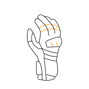 1x STR-6 pair of gloves