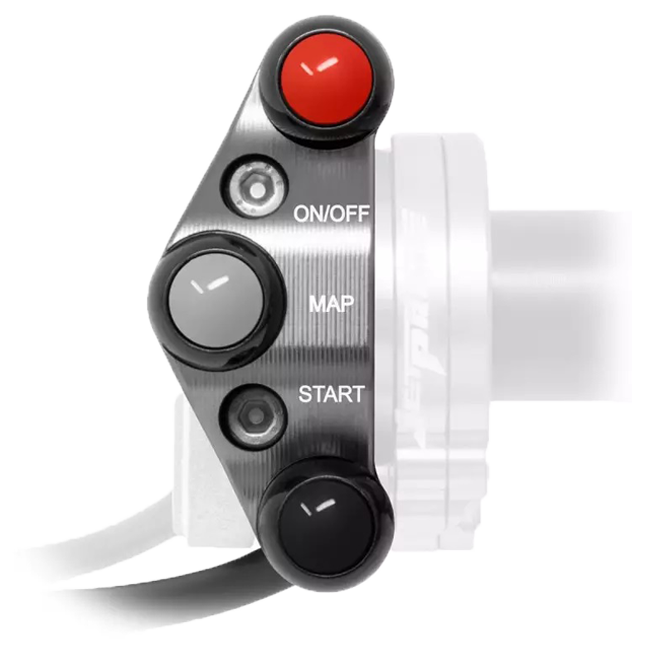 Interruptor de manillar para JetPrime JP ACC 109 puño de gas Aprilia RSV4/RR/1100 Factory (21-25) JP PLD 160 