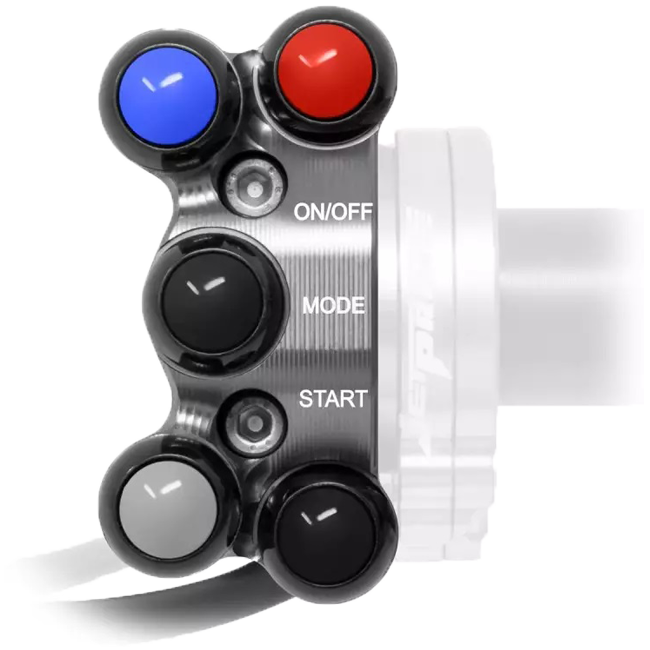 Steering switch for jetprime JP ACC 133/143 Gaschrang Yamaha YZF-R1/M RN65 (20-25) JP PLD 133