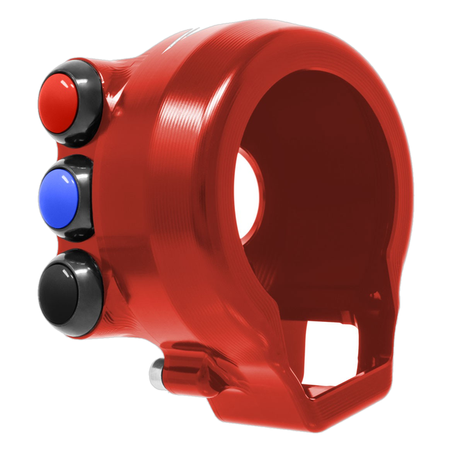 Gasgriffgehäuse mit integriertem Lenkerschalter JetPrime Aprilia RSV4 / RSV4 RR (17-20) JP CO AP009RV