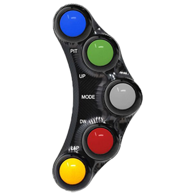 Steering switch Race Left Jetprime Kawasaki ZX-10 R/RR (16-20) JP PLSR 004