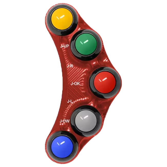 Steering switch Race Left Jetprime Aprilia RSV4/1100 Factory/RF/RR (17-20) JP PLSR 009 RF