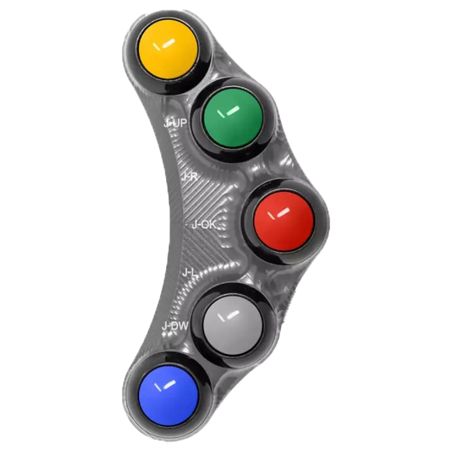 Steering switch Race Left Jetprime Aprilia RSV4/1100 Factory/RF/RR (17-20) JP PLSR 009 RF