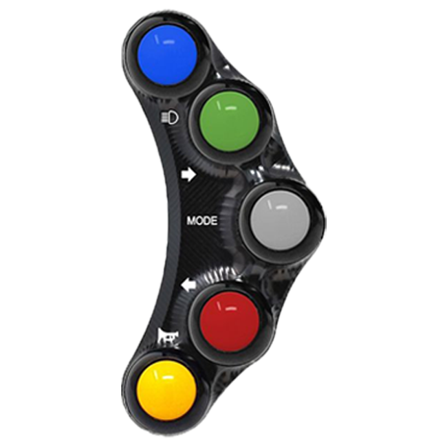 Steering switch Street Jetprime Kawasaki ZX-10 R/RR (16-20) JP PLS 004