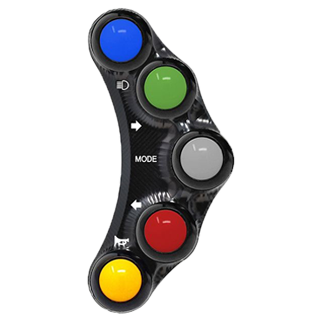 Steering switch Street Jetprime Kawasaki ZX-6R/636/RR (19-22) JP PLS 044