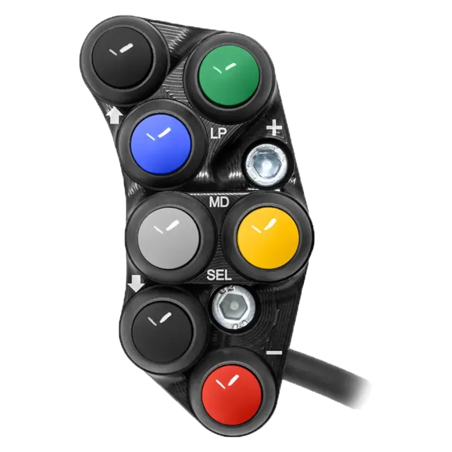 Race handlebar switch left JetPrime Ducati Panigale V4/S/R (18-24) JP PSR DU020 