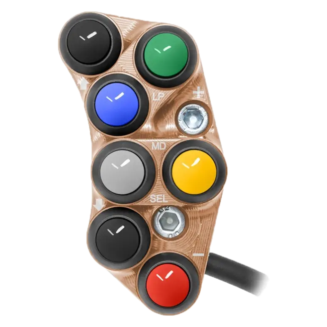 Race handlebar switch left JetPrime Ducati Panigale V4/S/R (18-24) JP PSR DU020 