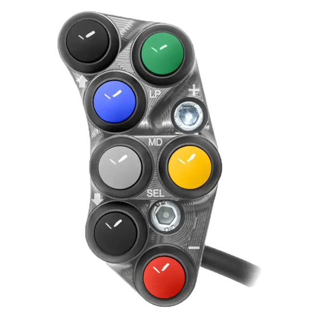 Race handlebar switch left JetPrime Ducati Panigale V4/S/R (18-24) JP PSR DU020 