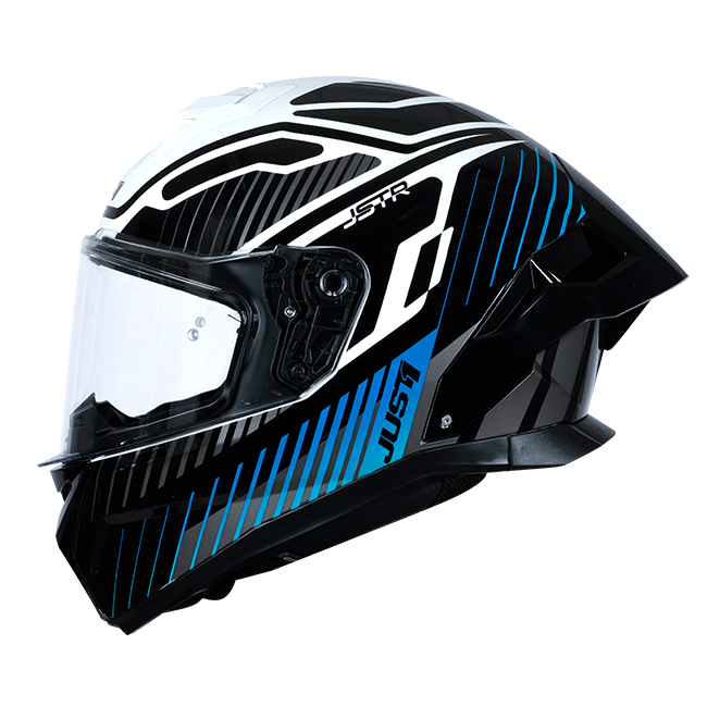 Just1 J-STR Helmet Tactical Blue / White Gloss 6030390112003 