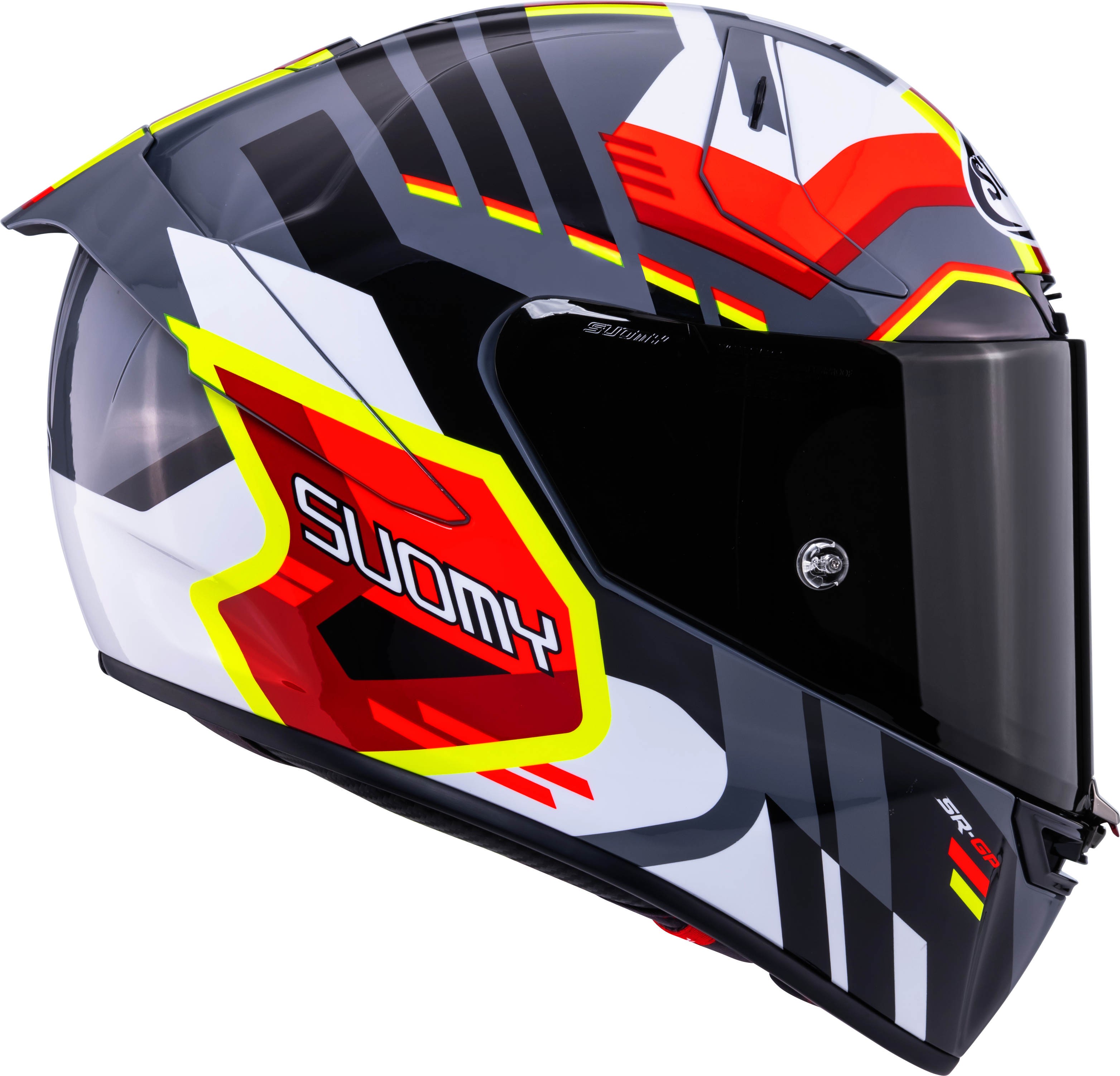 Suomy SR-GP Evo Helmet Infrared White/Black/Red K6S20024 