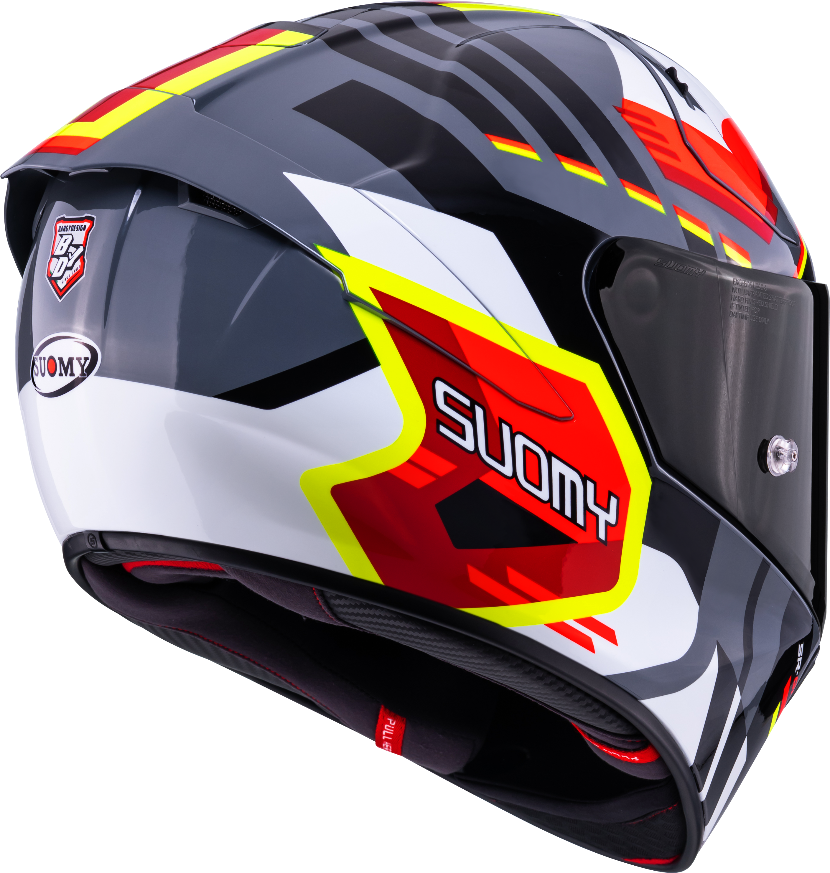 Suomy SR-GP Evo Helmet Infrared White/Black/Red K6S20024 