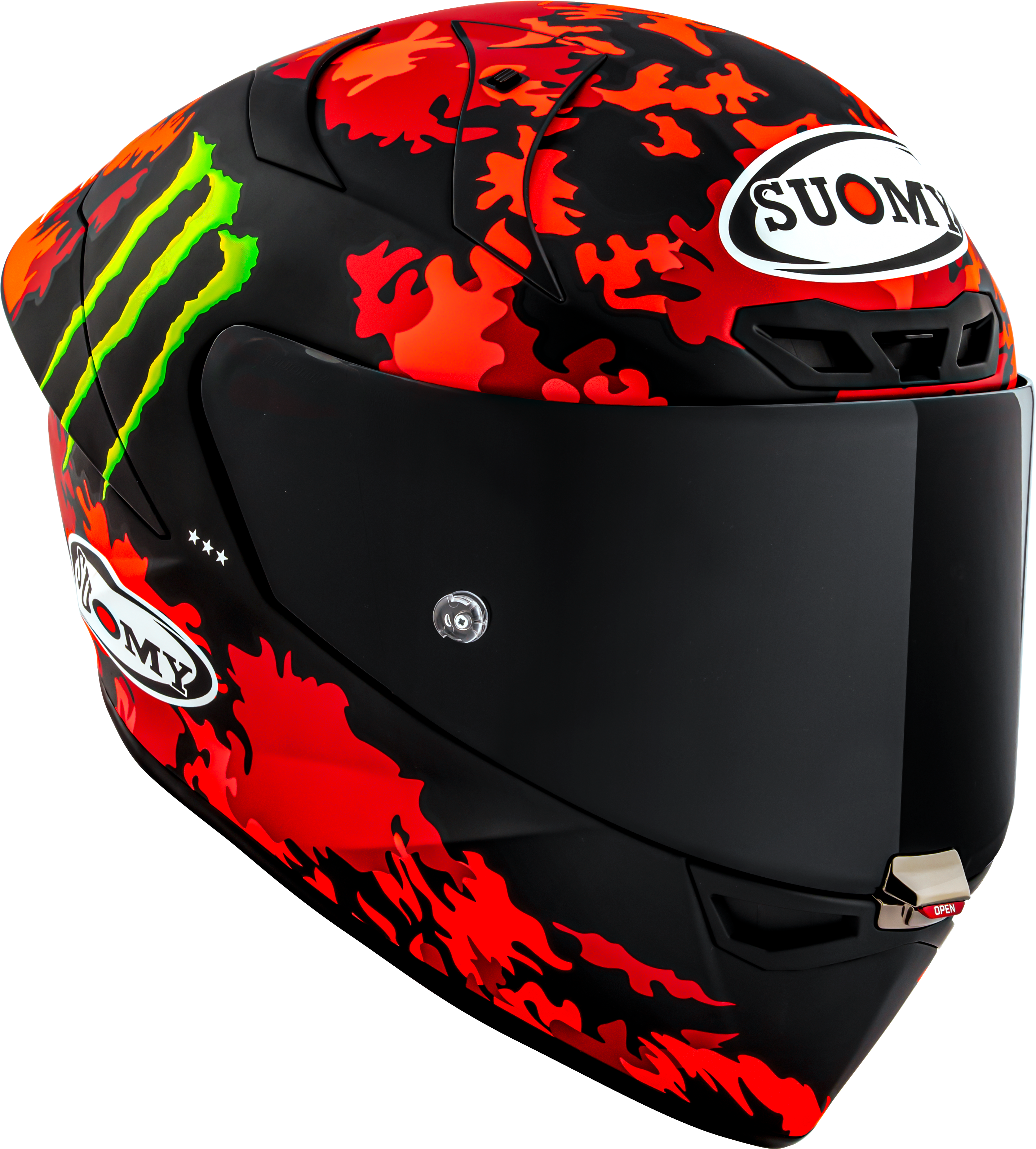 Suomy S1-XR GP Casco Francesco Pecco Bagnaia Replica Monster 2025 K6SX0017 