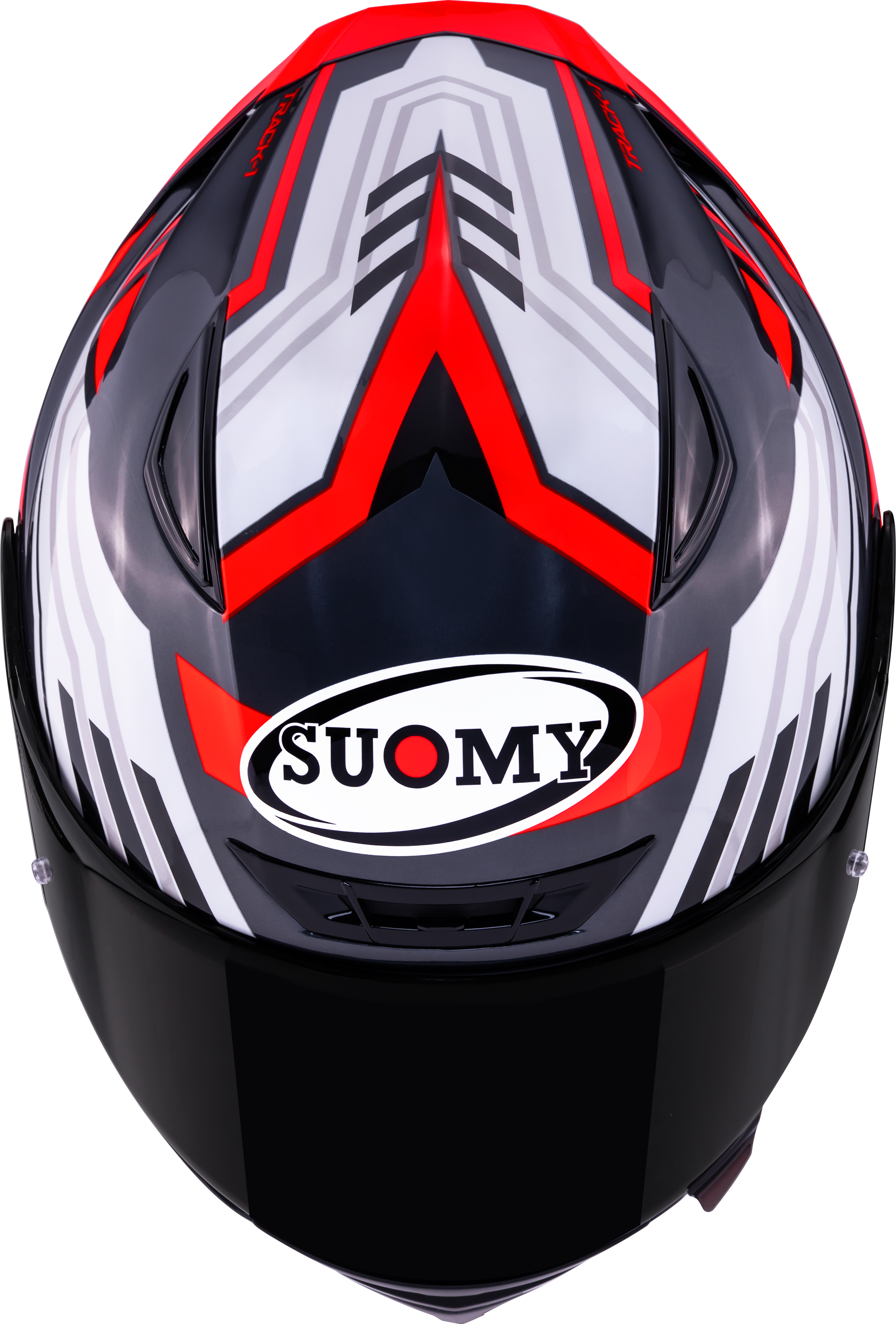 Suomy Track-1 Helmet Framework White/Red K6T10022 