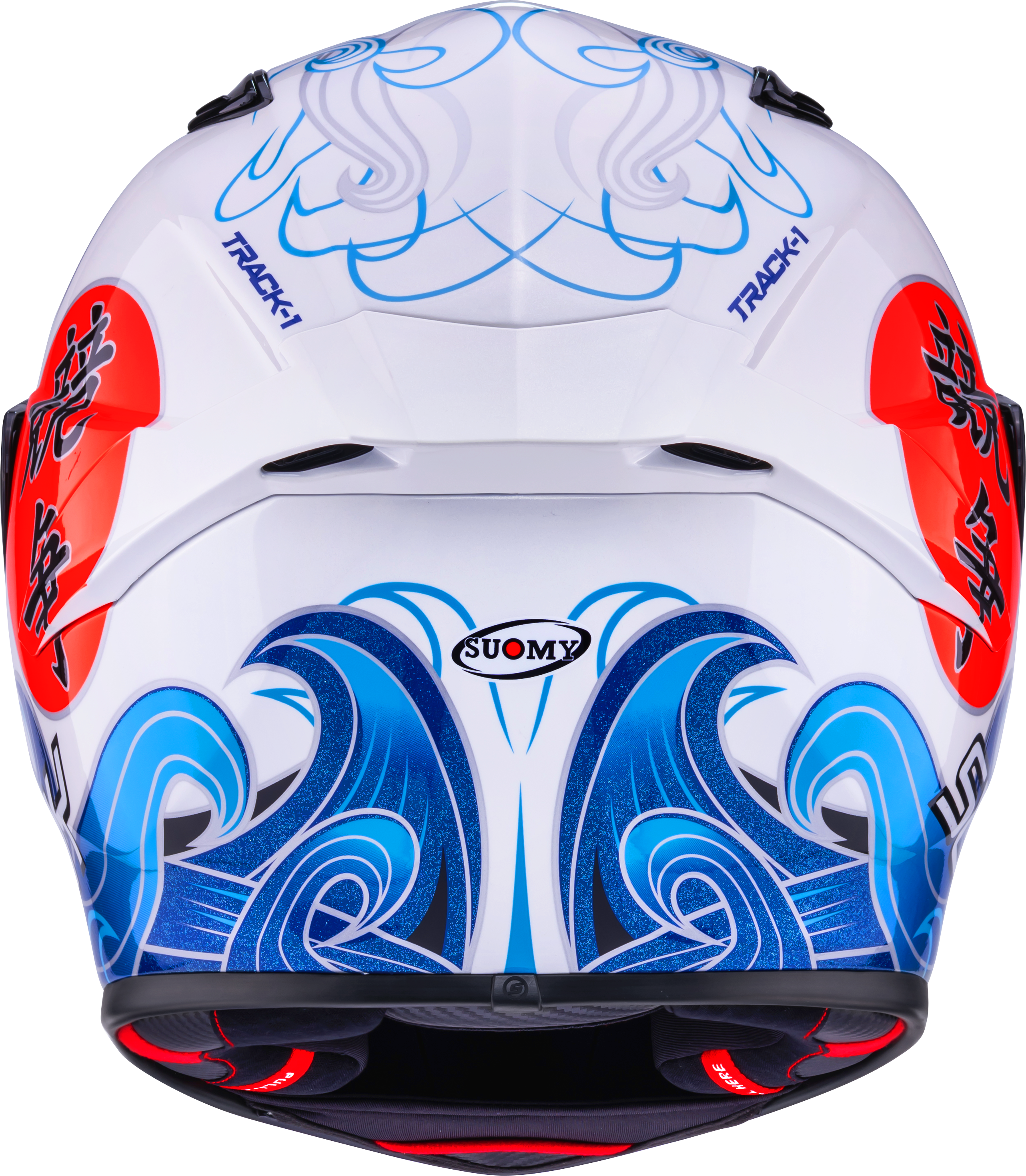 Suomy Track-1 Helmet Waves White K6T10025 