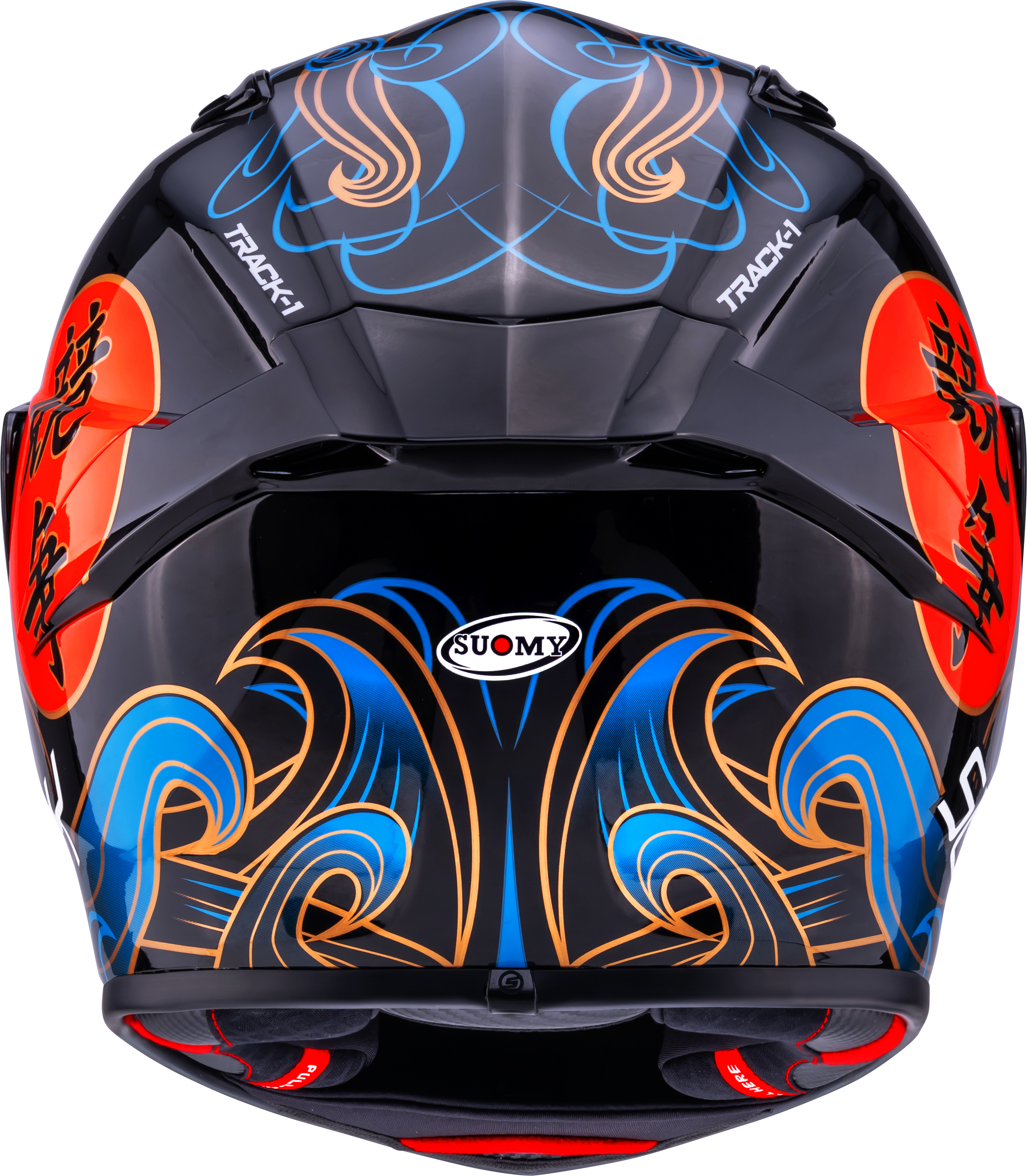 Suomy Track-1 Casco Waves Negro K6T10026 