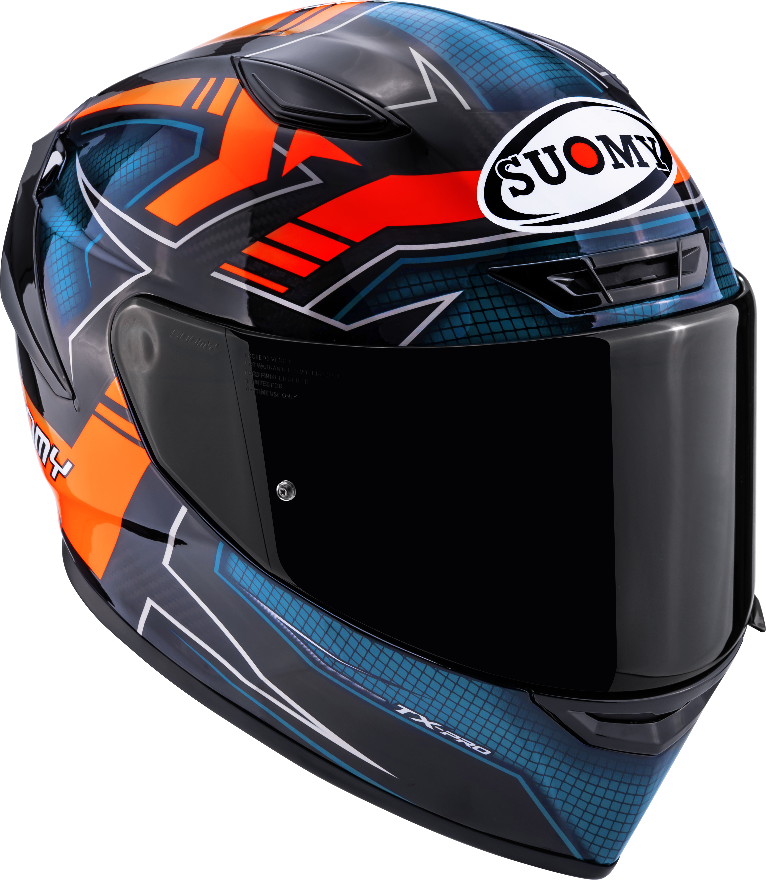 Suomy TX-Pro Helmet Flawless Orange K6TX0015 
