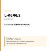 Akrapovic Zwischenrohr Kawasaki ZX-6R / ZX-6R NINJA (26-26) L-K6R6/2 — Platzhalter, kein Herstellerfoto verfügbar