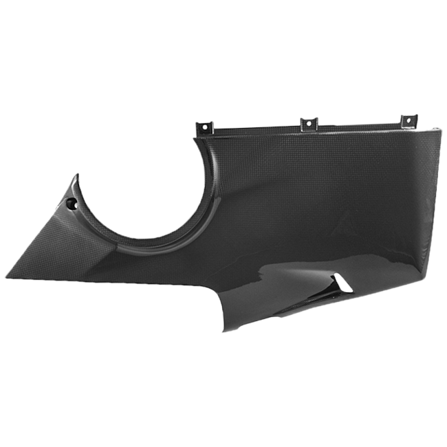 Panel lateral derecho inferior de carbono Fullsix Ducati Panigale V4/S/R (18-21) 